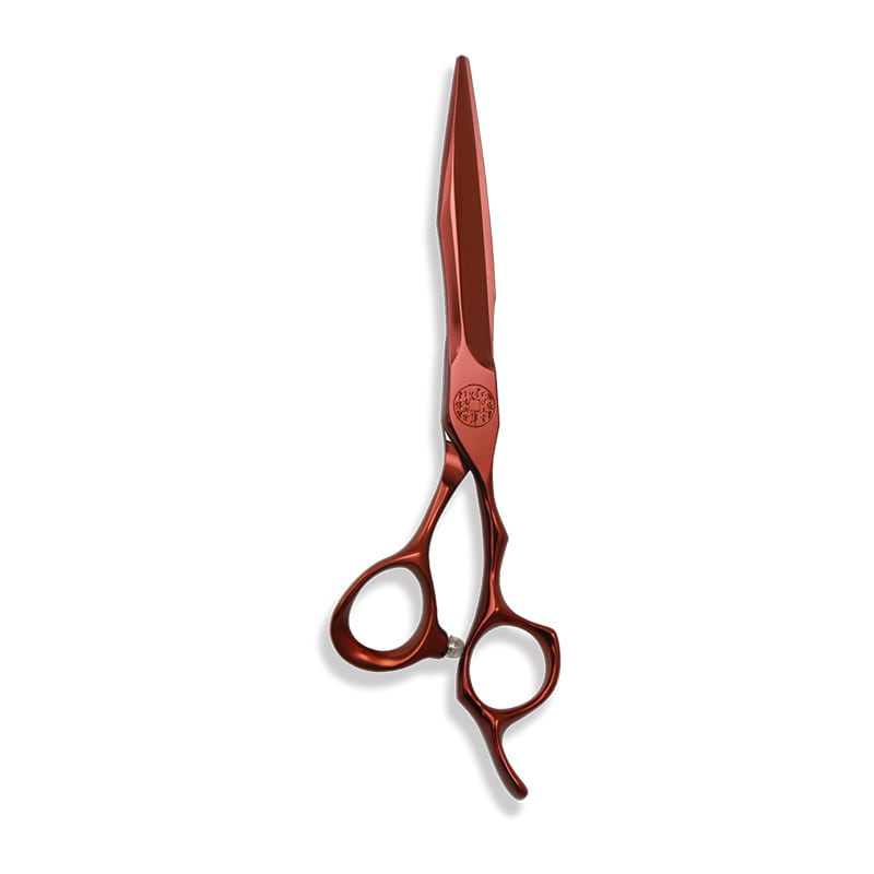 Blind Hole All-Red Professional CNC Haircutting Shear Series Blind Hole All-Red Professional CNC Haircutting Shear Series
