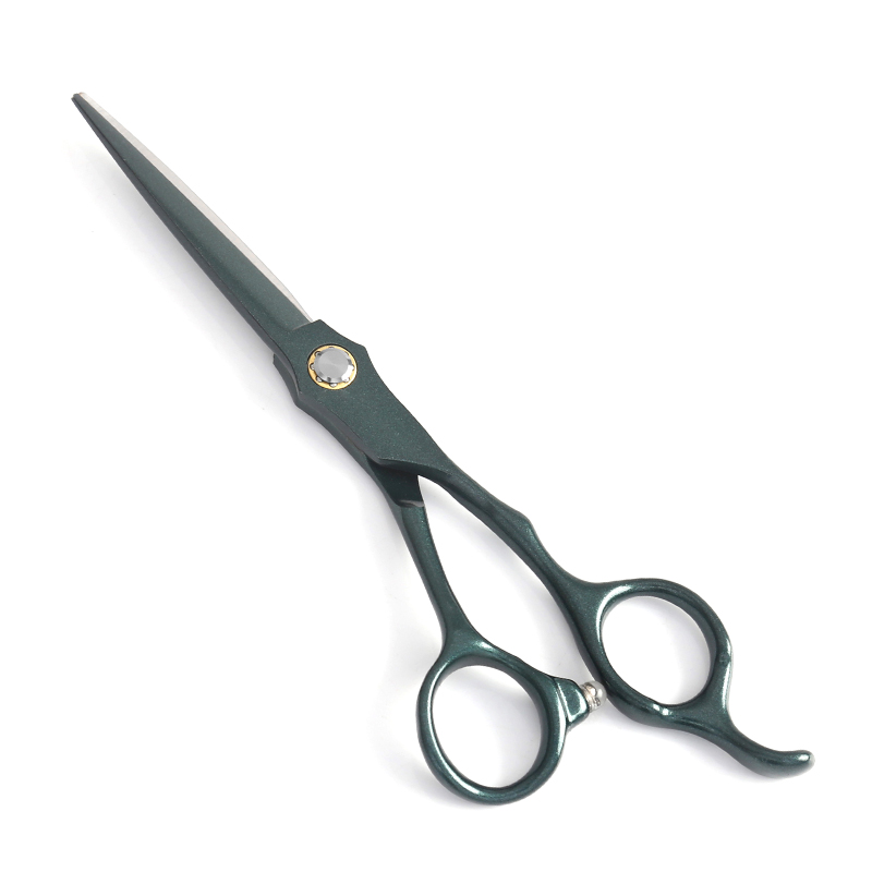 Green Sunflower Series Professional High-Carbon Stainless Steel Haircutting Shears